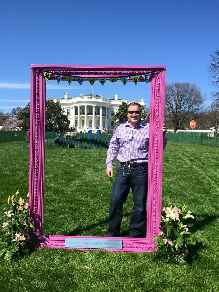 Scott Proposki at the White House